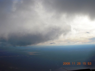 277 6pu. aerial Grand Canyon clouds