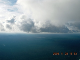 278 6pu. aerial clouds south of Grand Canyon