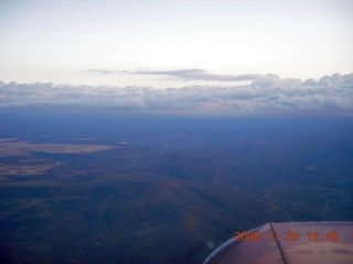 292 6pu. aerial clouds south of Prescott