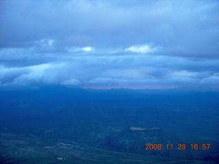 298 6pu. aerial clouds north of Phoenix
