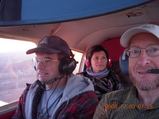 Matt and Nancy flying in N4372J and Adam