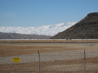 17 6qg. beth's Saturday zion-trip pictures - cloud covered mountains seen from Saint George Airport (SGU)