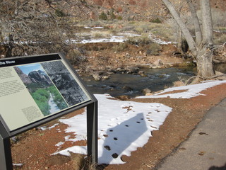 42 6qg. beth's Saturday zion-trip pictures - Zion National Park - sign