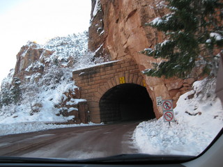 beth's Saturday zion-trip pictures - Zion National Park - tunnel