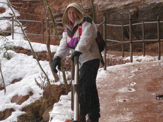 114 6qh. beth's Sunday zion-trip pictures - Zion National Park - Emerald Ponds hike - Debbie