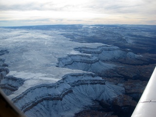 beth's Sunday zion-trip pictures - aerial - Grand Canyon area