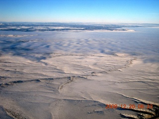 3 6ql. 'Cumulus Granite' aerial - clouds north of Prescott