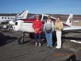 14 6ql. Adam, Beth, Debbie, N4372J at Saint George Airport (SGU)