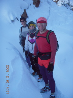 73 6ql. Zion National Park - Angels Landing hike - Debbie and Adam