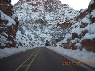 136 6ql. Zion National Park - road