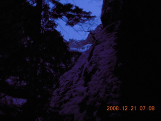 Zion National Park - silhouette