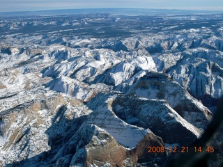 224 6qm. aerial - Zion National Park
