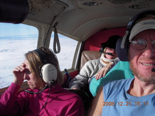 234 6qm. Debbie and Beth and Adam in N4372J