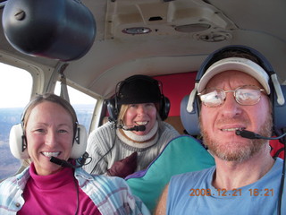 Debbie, Beth, and Adam in N4372J