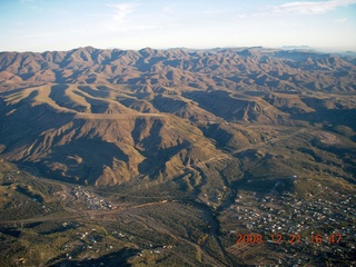 267 6qm. aerial - hills north of Phoenix