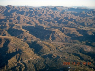 268 6qm. aerial - hills north of Phoenix