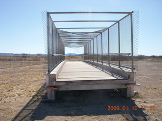 47 6ra. Tombstone Airport's bridge to nowhere