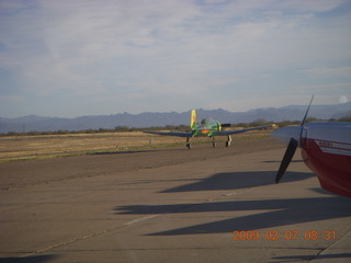 n4372j in hanger - new engine