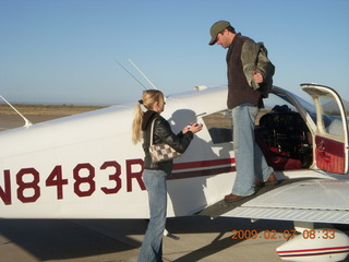 n4372j in hanger - covers and stuff