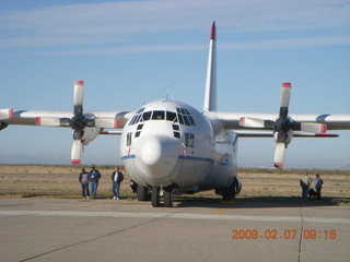 Coolidge trip with Sean and Kristina - little airplane, Sean, Kristina