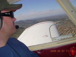 Coolidge trip with Sean and Kristina - aerial - Scottsdale where I live