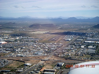 Coolidge trip with Sean and Kristina - aerial - Camelback