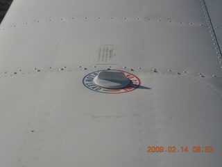 Adam and Sean flying in N8483R