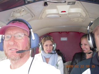 Adam, Amanda, Kristina flying in N8483R