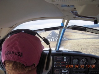 Amanda, Adam, and Kristina and N8483R at Wickenburg Airport (E25)