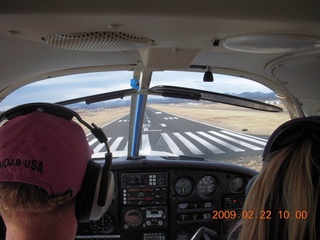 Amanda, Adam, and Kristina and N8483R at Wickenburg Airport (E25)