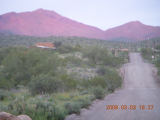 beth's Sunday zion-trip pictures - sunset in Phoenix