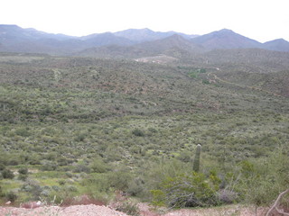 beth's pictures - Cave Creek mine hike - Dita's partly-yellow house