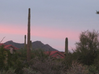 Cave Creek mine hike - sunset