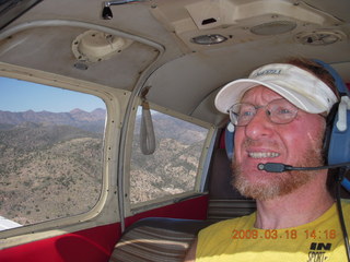 Adam flying N4372J with new engine