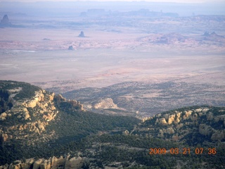 13 6tm. aerial - hills near Kayenta