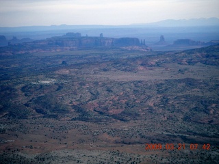 aerial - Monument Valley over my nose