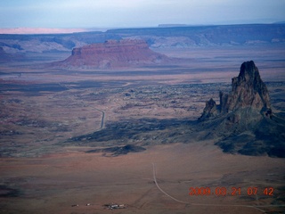 aerial - Monument Valley over my nose