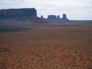 aerial - near Monument Valley Airport (UT25)