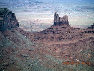 aerial - near Monument Valley Airport (UT25)