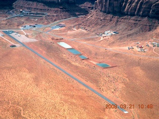 aerial - Monument Valley Airport (UT25)