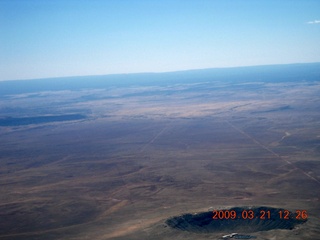 77 6tm. aerial - meteor crater