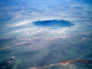 78 6tm. aerial - meteor crater
