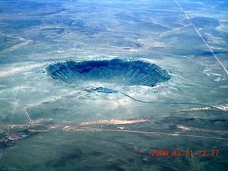 79 6tm. aerial - meteor crater