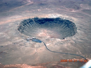 81 6tm. aerial - meteor crater
