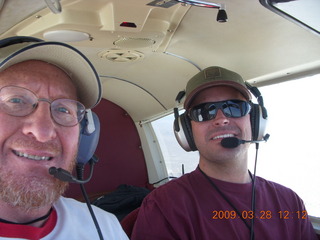 Adam and Sean flying N8483R