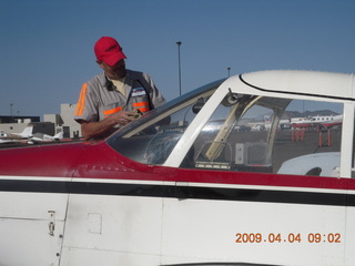 Sean and Adam flying N8483R