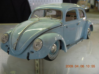 model VW beetle at Doug's Bugs