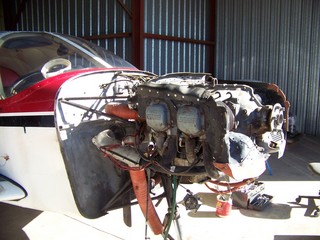 n4372j new engine installation - Bill Frias picture