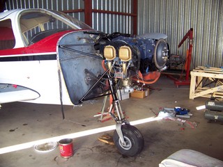 n4372j new engine installation - Bill Frias picture