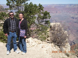 Grand Canyon trip - Judy flying in N4372J